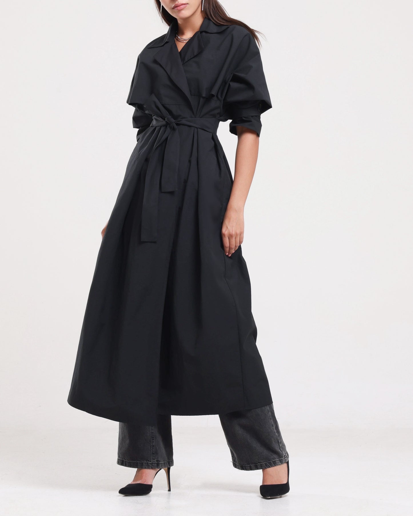 Trench coat - black